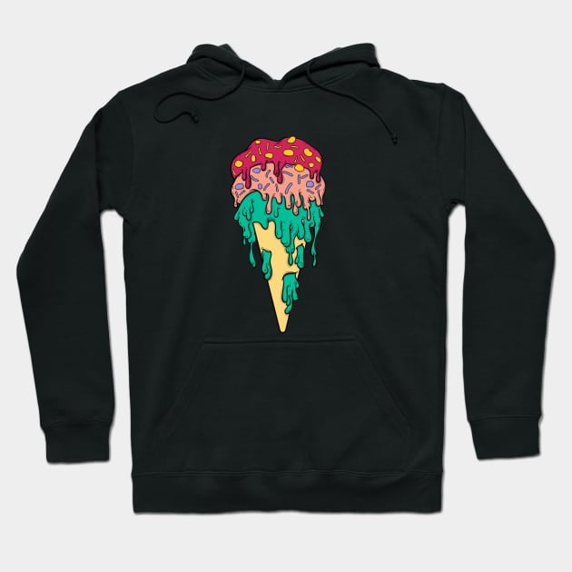 Ice cream Hoodie by Hanoof